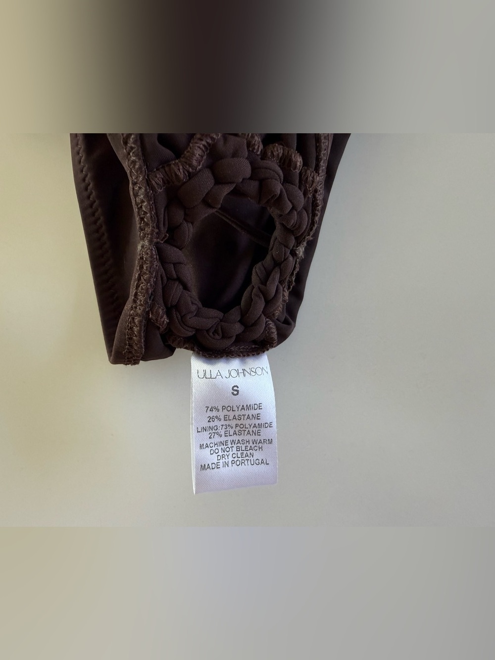 Ulla Johnson Alden Bikini Bottoms in Espresso Size Small Brand New - Picture 7 of 8